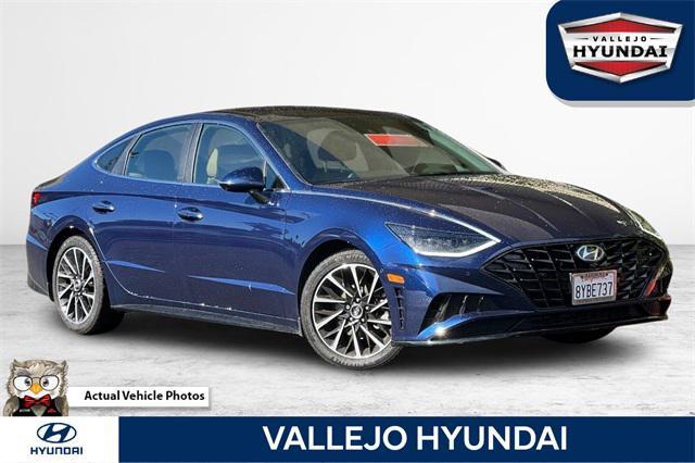 used 2021 Hyundai Sonata car, priced at $23,990