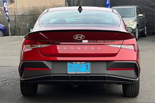 new 2025 Hyundai Elantra car, priced at $22,675