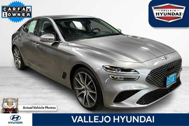 used 2022 Genesis G70 car, priced at $30,333