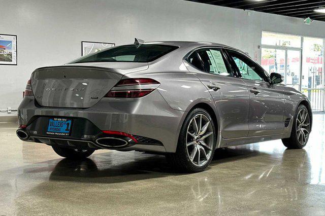 used 2022 Genesis G70 car, priced at $30,333