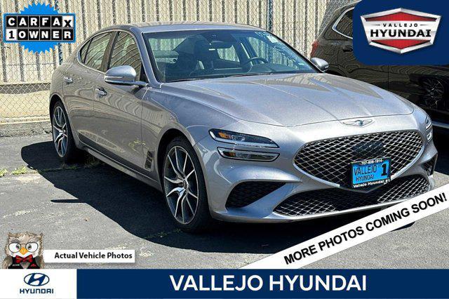 used 2022 Genesis G70 car, priced at $30,333