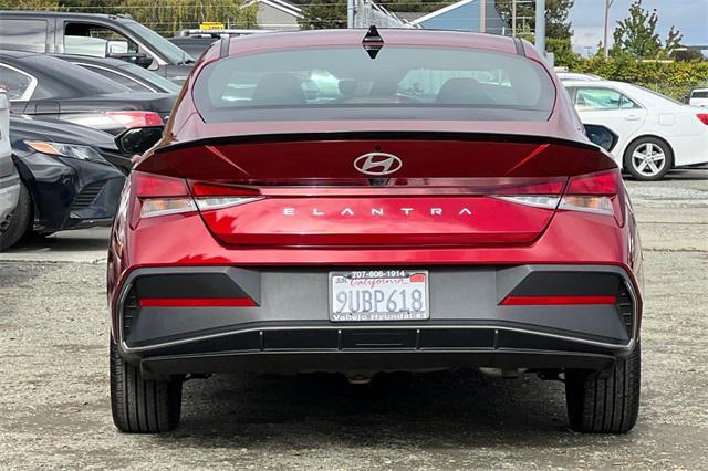 used 2025 Hyundai Elantra car, priced at $20,090