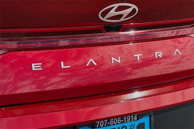 new 2025 Hyundai Elantra car, priced at $26,950