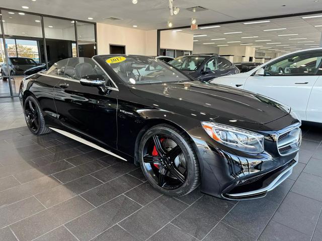 used 2017 Mercedes-Benz AMG S 63 car, priced at $75,995