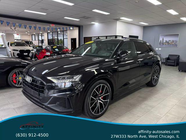 used 2019 Audi Q8 car, priced at $39,995