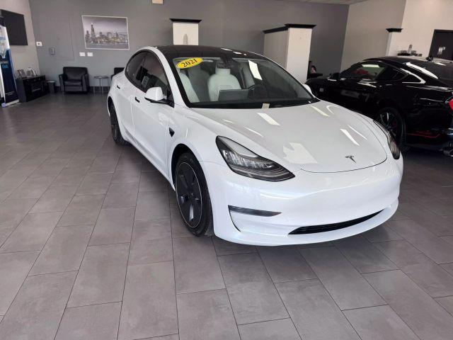 used 2021 Tesla Model 3 car, priced at $16,995