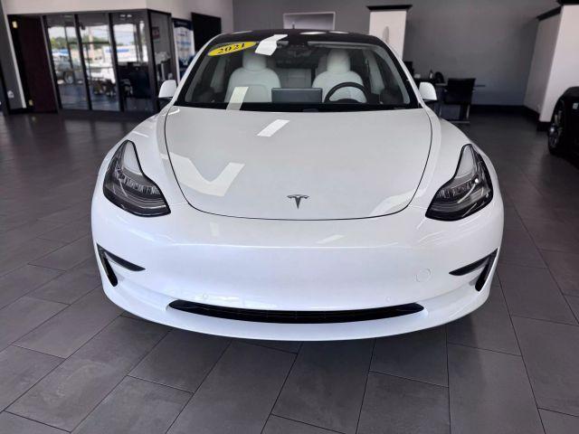 used 2021 Tesla Model 3 car, priced at $16,995