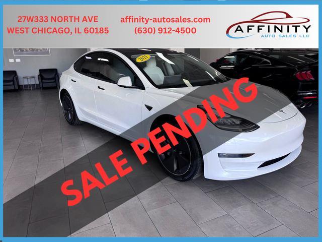 used 2021 Tesla Model 3 car, priced at $16,995