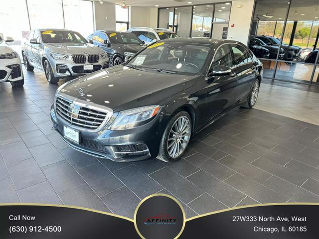 used 2015 Mercedes-Benz S-Class car, priced at $27,995