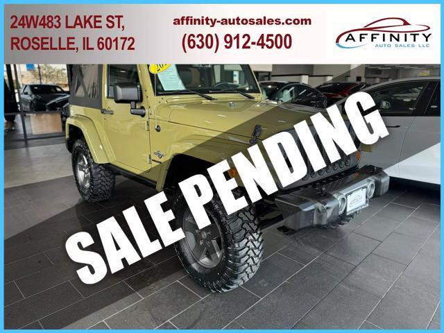 used 2013 Jeep Wrangler car, priced at $19,995