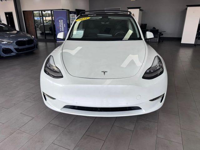 used 2021 Tesla Model Y car, priced at $28,995