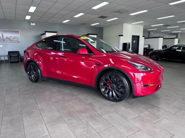 used 2023 Tesla Model Y car, priced at $31,495