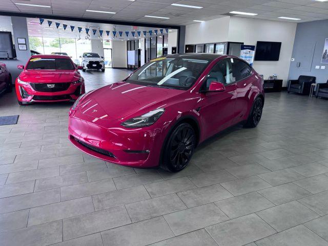 used 2023 Tesla Model Y car, priced at $31,495