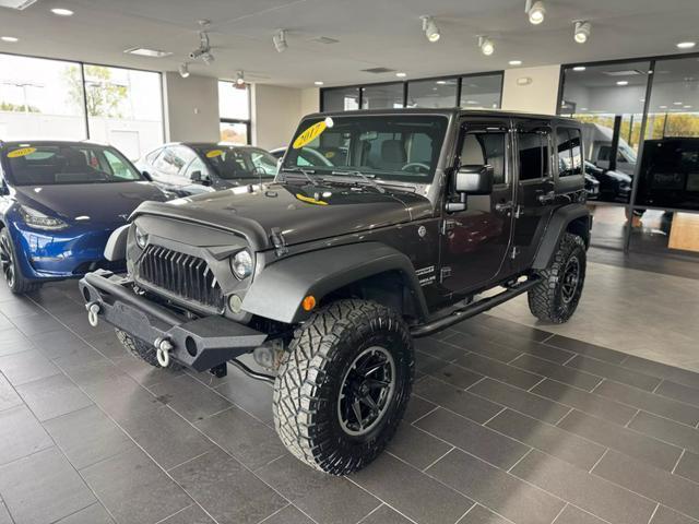 used 2017 Jeep Wrangler Unlimited car, priced at $21,995