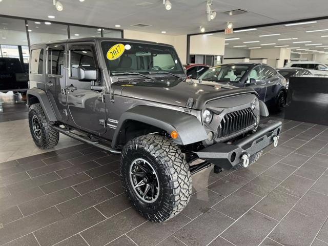 used 2017 Jeep Wrangler Unlimited car, priced at $21,995