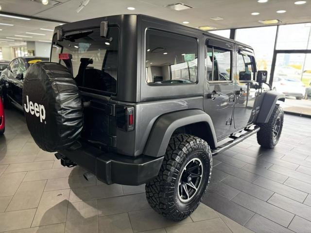 used 2017 Jeep Wrangler Unlimited car, priced at $21,995