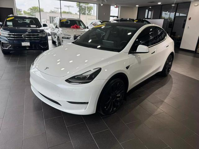 used 2022 Tesla Model Y car, priced at $33,995