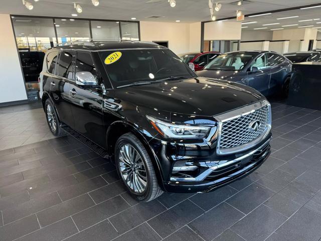 used 2021 INFINITI QX80 car, priced at $46,995