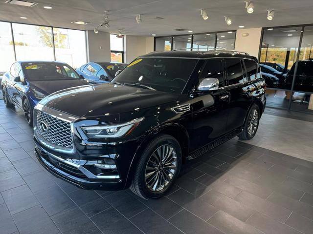 used 2021 INFINITI QX80 car, priced at $46,995