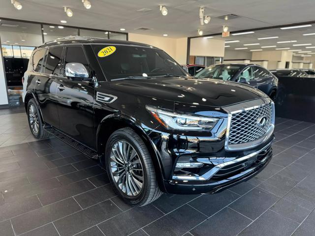 used 2021 INFINITI QX80 car, priced at $46,995