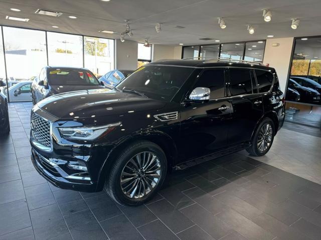 used 2021 INFINITI QX80 car, priced at $46,995