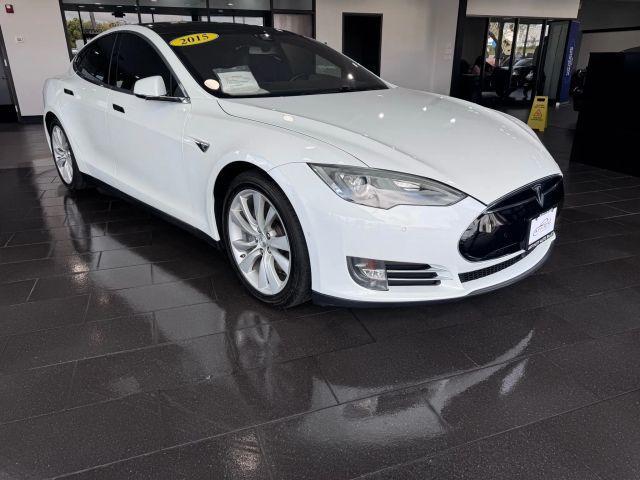 used 2015 Tesla Model S car, priced at $12,995