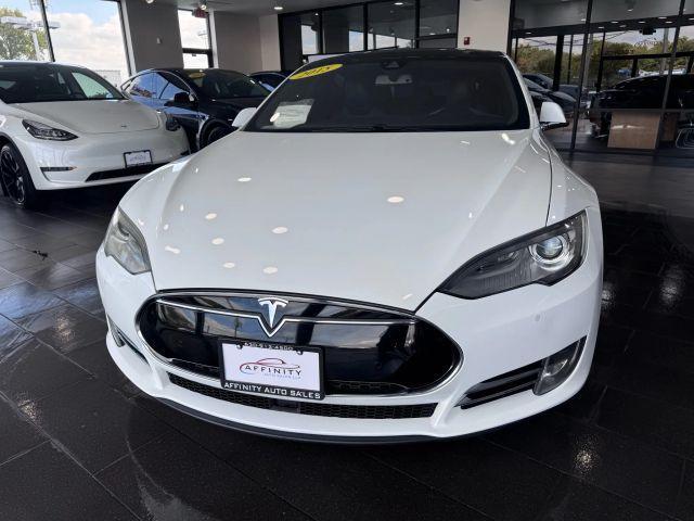 used 2015 Tesla Model S car, priced at $12,995