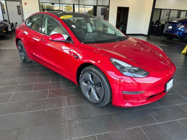used 2022 Tesla Model 3 car, priced at $19,995