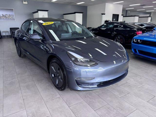 used 2023 Tesla Model 3 car, priced at $29,995