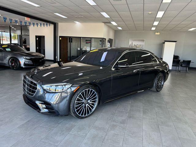used 2022 Mercedes-Benz S-Class car, priced at $74,995