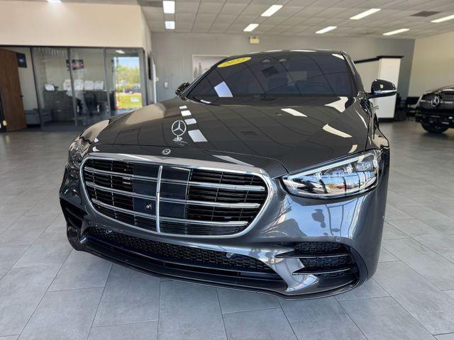used 2022 Mercedes-Benz S-Class car, priced at $74,995