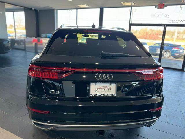 used 2019 Audi Q8 car, priced at $35,995