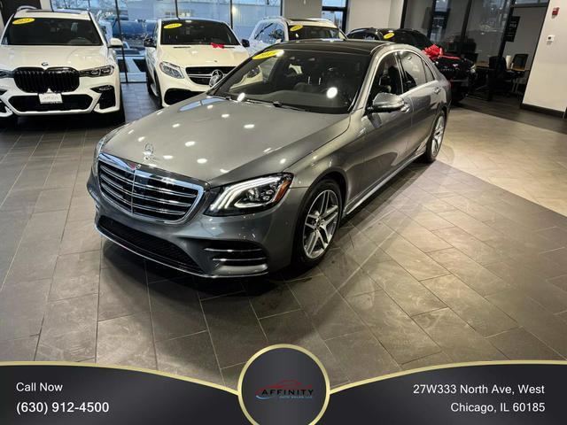 used 2019 Mercedes-Benz S-Class car, priced at $51,995