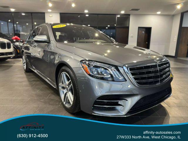 used 2019 Mercedes-Benz S-Class car, priced at $40,995