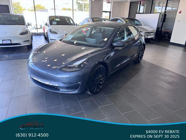 used 2022 Tesla Model 3 car, priced at $20,995