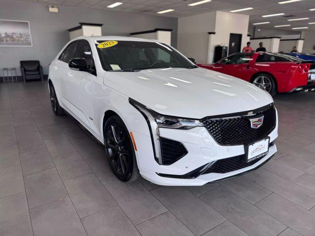 used 2023 Cadillac CT4-V car, priced at $40,995