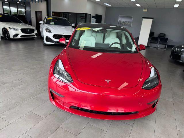 used 2022 Tesla Model 3 car, priced at $26,995