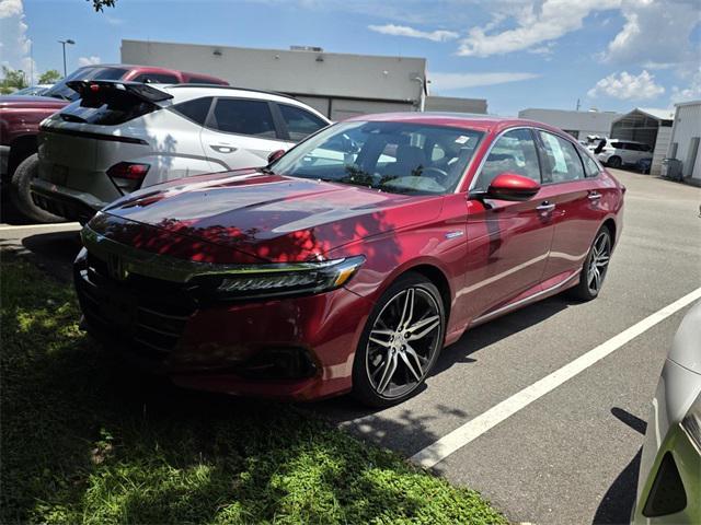 used 2022 Honda Accord Hybrid car, priced at $34,450