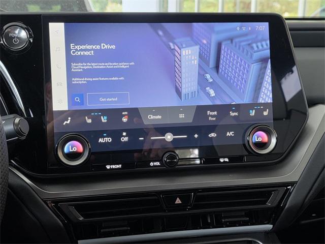 new 2025 Lexus TX 500h car, priced at $74,638