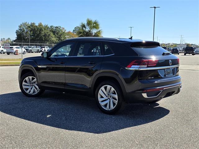 used 2022 Volkswagen Atlas Cross Sport car, priced at $20,587