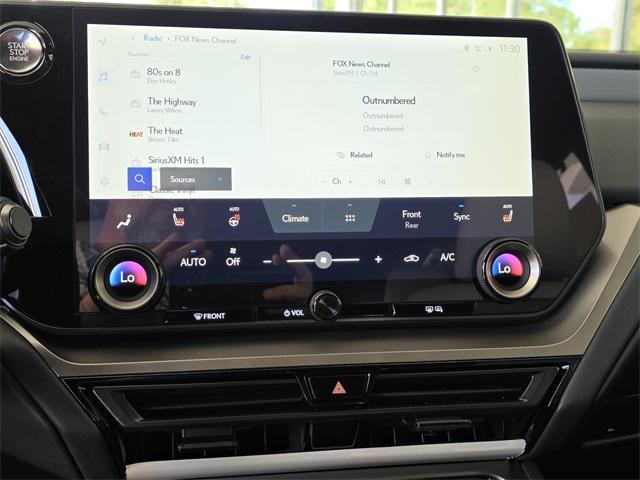 new 2026 Lexus TX 350 car, priced at $58,589