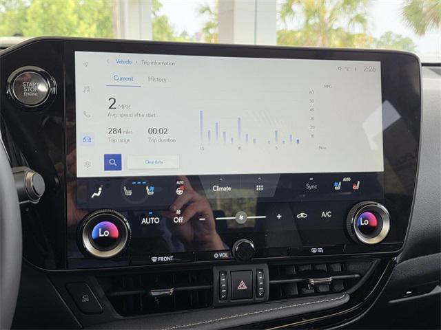 new 2025 Lexus NX 350 car, priced at $53,265