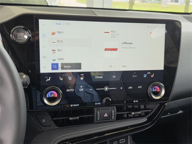 new 2025 Lexus NX 350 car, priced at $53,265