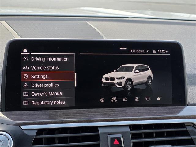 used 2020 BMW X3 car, priced at $17,990