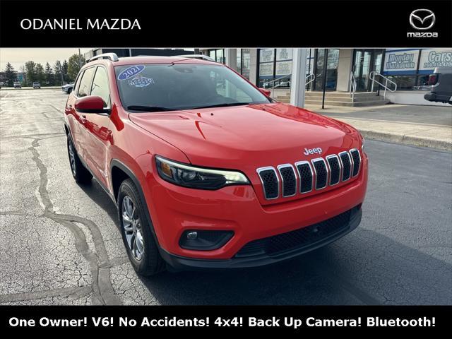 used 2021 Jeep Cherokee car, priced at $25,959