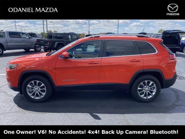 used 2021 Jeep Cherokee car, priced at $25,567