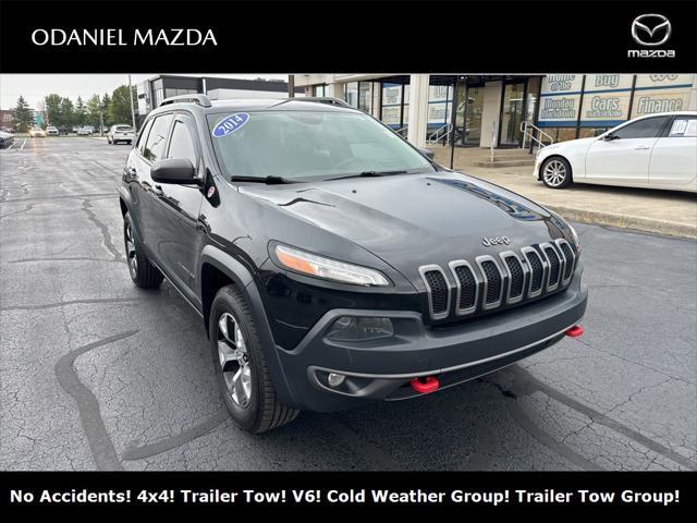 used 2014 Jeep Cherokee car, priced at $12,739