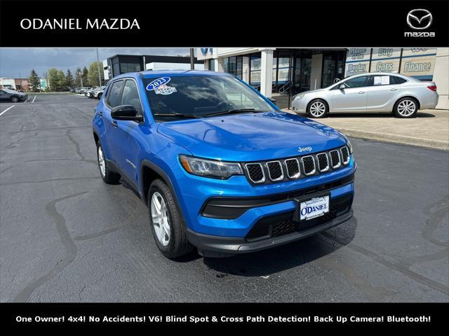 used 2023 Jeep Compass car, priced at $24,444