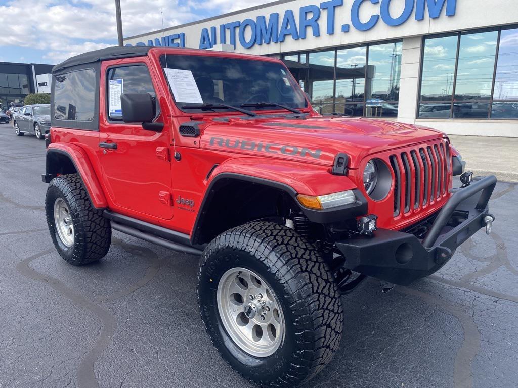 used 2021 Jeep Wrangler car, priced at $32,114