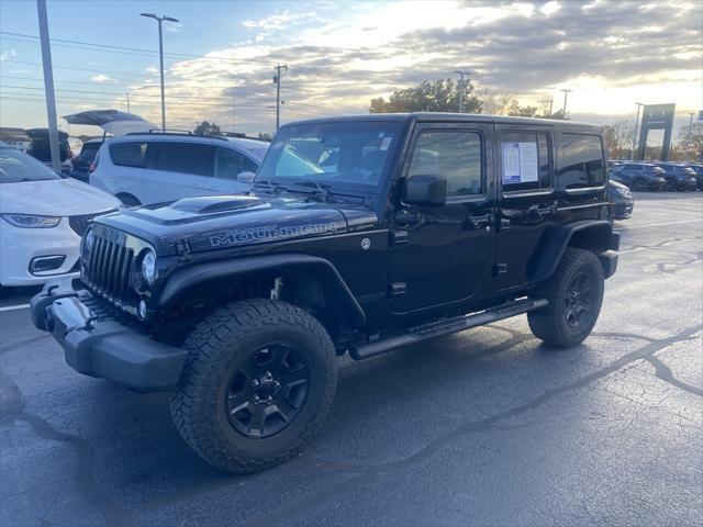 used 2017 Jeep Wrangler Unlimited car, priced at $22,733